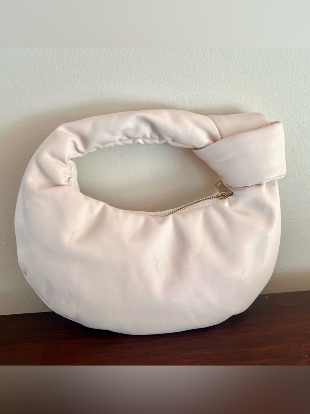 White Melie Bianco Knot Bag